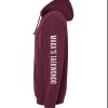 Youth Maroon Hoodie Photo 3